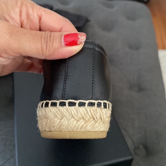 Brand New Saint Laurent Leather Espadrilles Nero with Box and Dust Bags - Picture 5 of 5